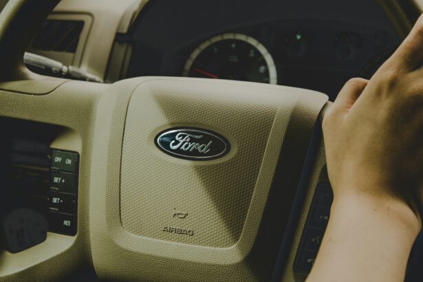 Ford steering wheel