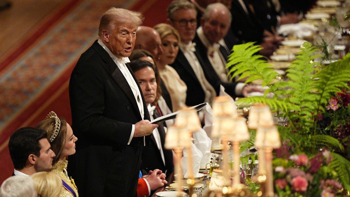 Trump, Trump’s U.K. State Banquet