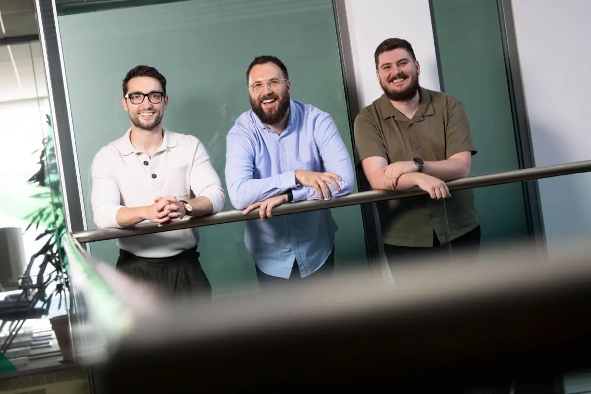 DevAlly Helps Companies Meet Europe’s New Accessibility Standards 1 Patrick-Guiney-Cormac-Chisholm-and-Darren-Britton-of-DevAlly-Photo-Conor-McCabe