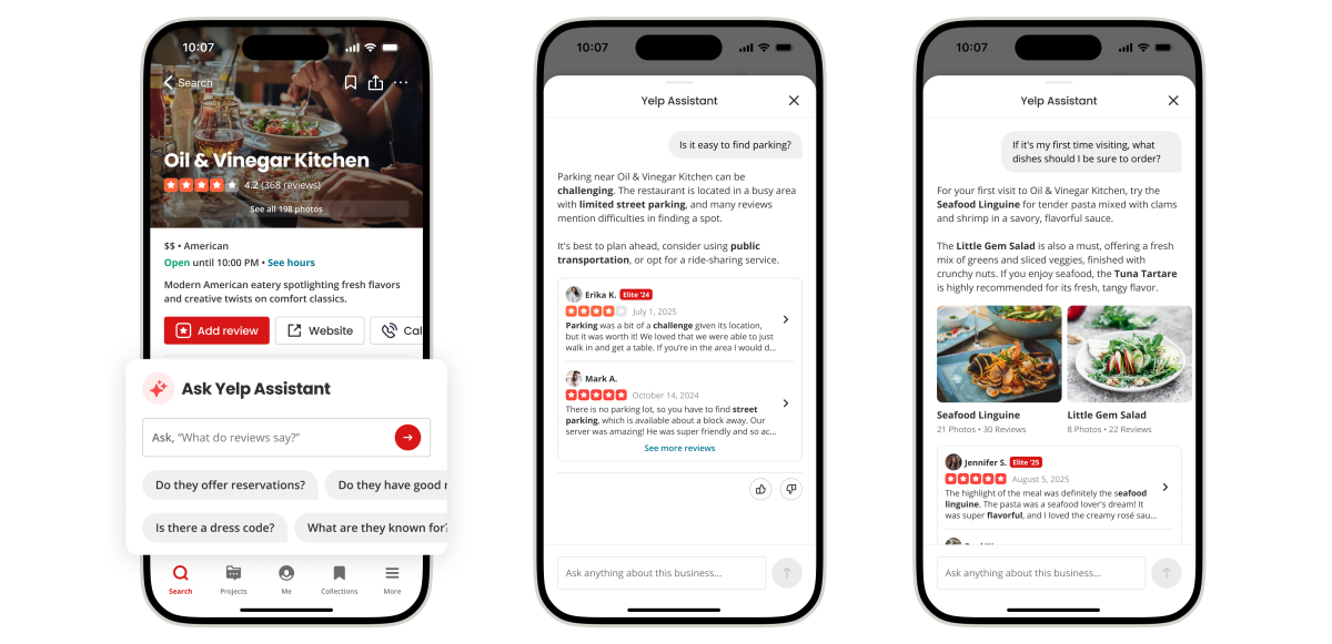Yelp Adds AI Tools For Smarter Search And Menus 1 Yelp-Assistant-on-business-pages-Restaurant-full-flow
