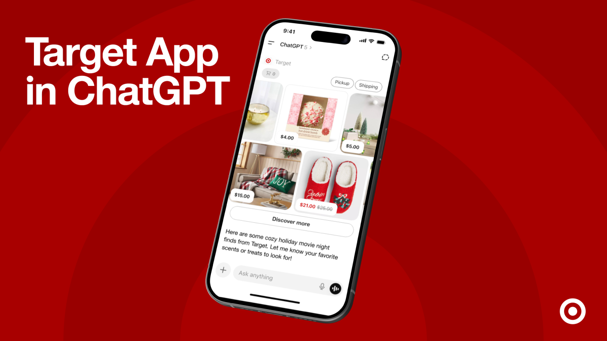 Target Joins OpenAI’s Expanding Retail App Lineup 1 2025_TargetxOpenAi_ChatGPT_PR-Image_Hero