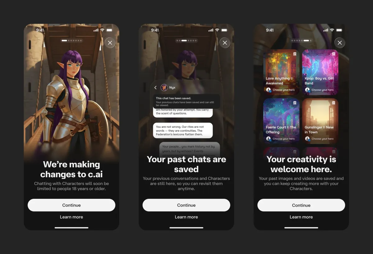 Character.AI Blocks Teens From Chatbots And Launches New “Stories” Feature 1 character-teen