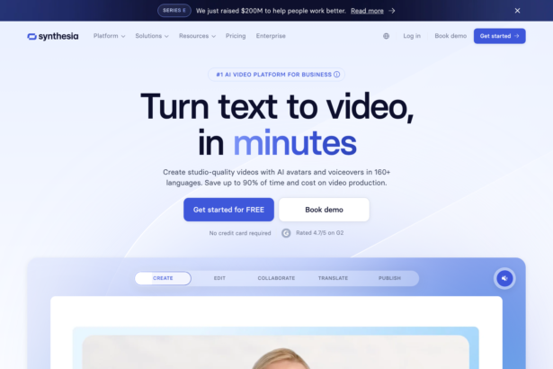 Synthesia AI Video Generator Review: Is It Right for Your Business?